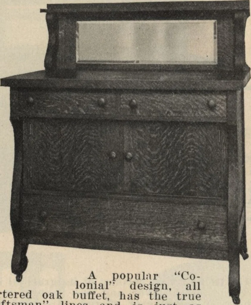 An illustration from Alladin homecraft market place, 1915, leaf 23
