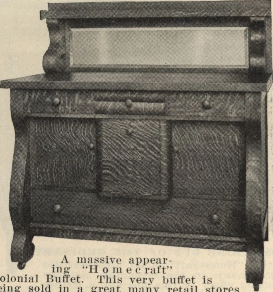 An illustration from Alladin homecraft market place, 1915, leaf 23