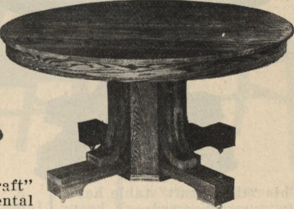 An illustration from Alladin homecraft market place, 1915, leaf 24