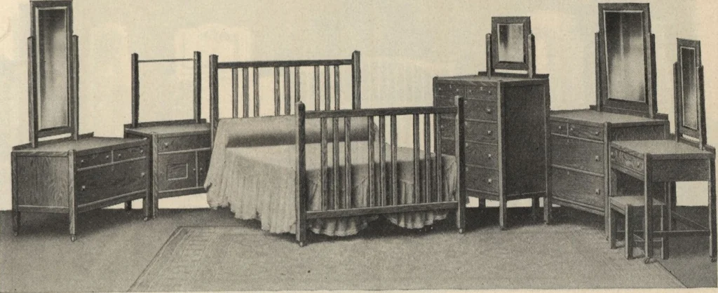 An illustration from Alladin homecraft market place, 1915, leaf 28