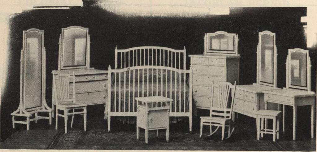 An illustration from Alladin homecraft market place, 1915, leaf 29
