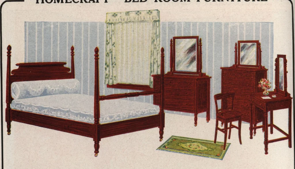 An illustration from Alladin homecraft market place, 1915, leaf 35