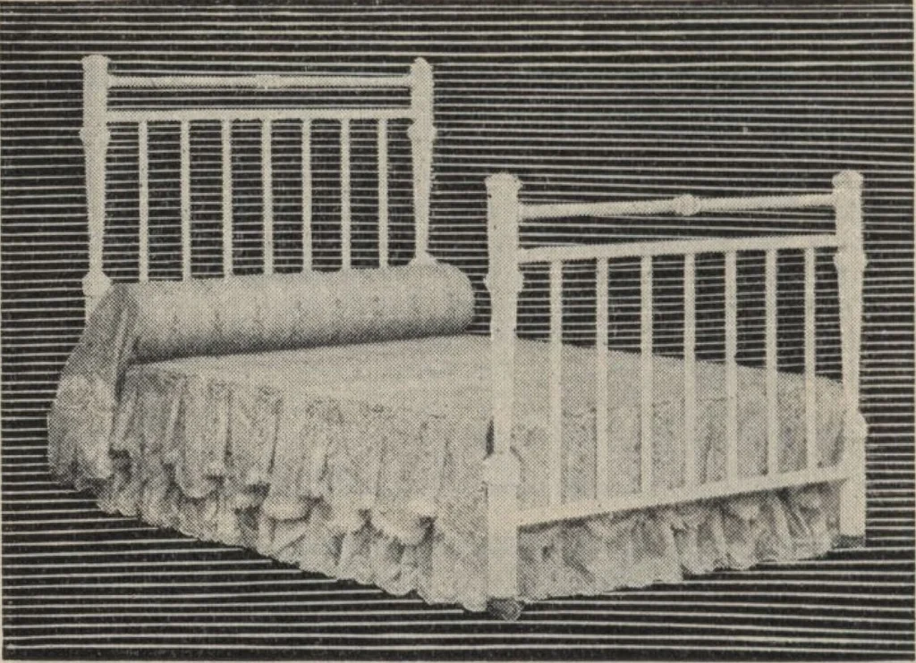 An illustration from Alladin homecraft market place, 1915, leaf 43
