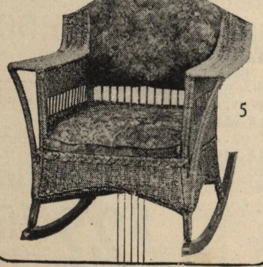 An illustration from Alladin homecraft market place, 1915, leaf 5