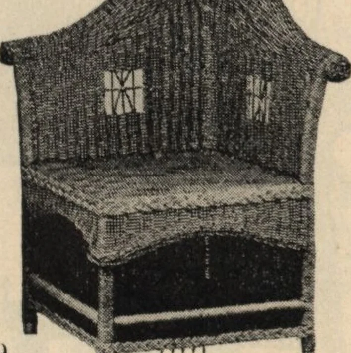 An illustration from Alladin homecraft market place, 1915, leaf 5