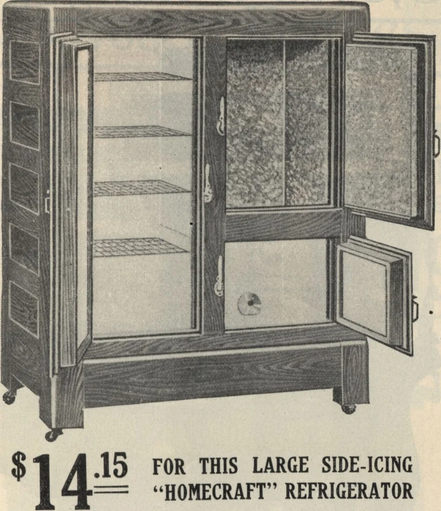 An illustration from Alladin homecraft market place, 1915, leaf 56
