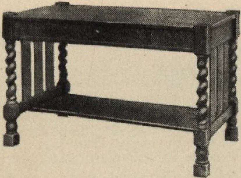 An illustration from Alladin homecraft market place, 1915, leaf 6