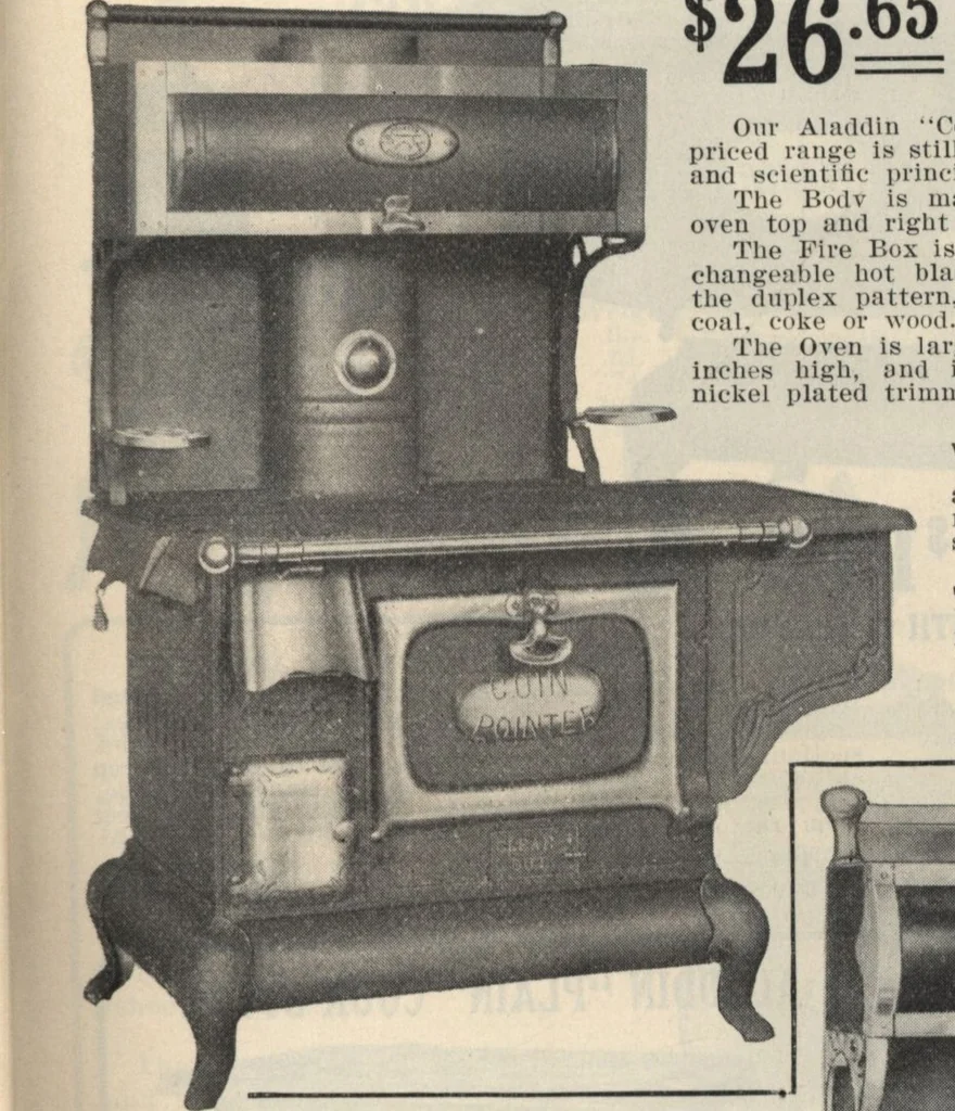 An illustration from Alladin homecraft market place, 1915, leaf 60