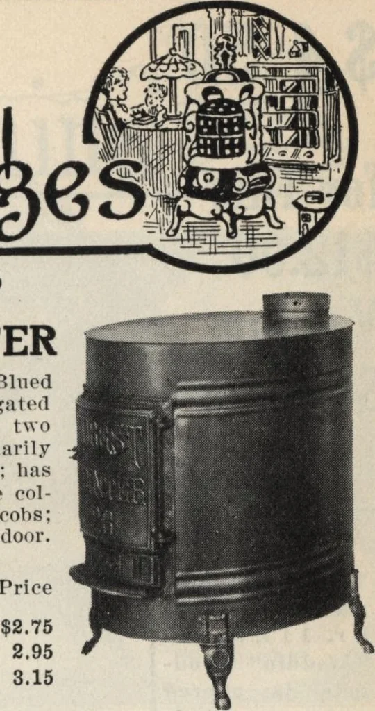An illustration from Alladin homecraft market place, 1915, leaf 62