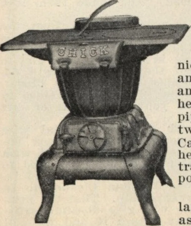 An illustration from Alladin homecraft market place, 1915, leaf 62