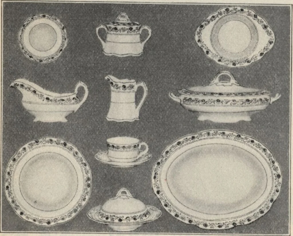 An illustration from Alladin homecraft market place, 1915, leaf 65