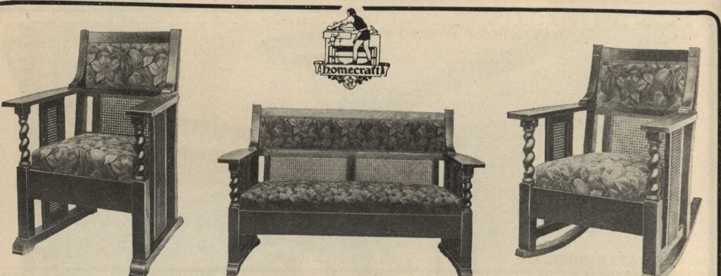 An illustration from Alladin homecraft market place, 1915, leaf 7