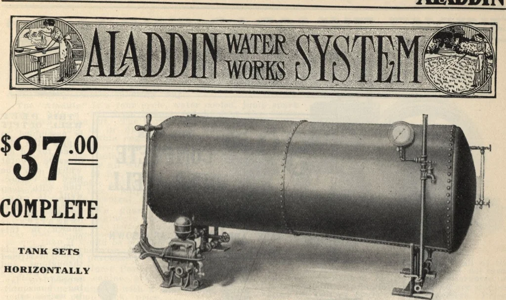 An illustration from Alladin homecraft market place, 1915, leaf 70