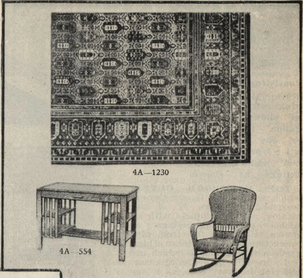 An illustration from Alladin homecraft market place, 1915, leaf 74