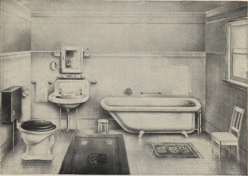 An illustration from Alladin homecraft market place, 1915, leaf 77