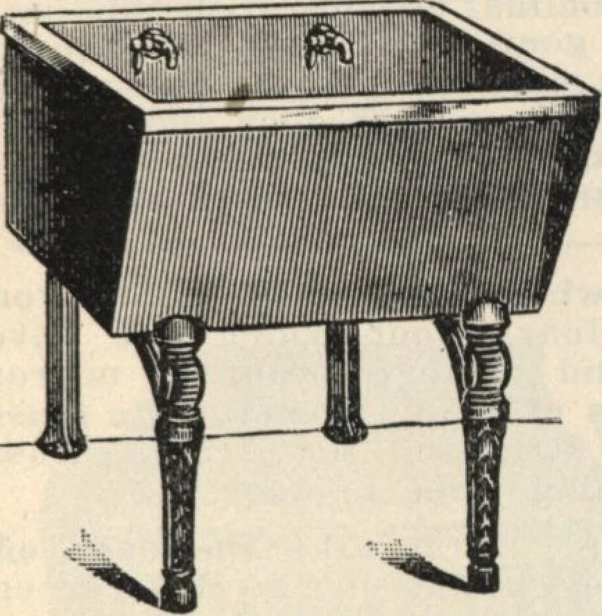 An illustration from Alladin homecraft market place, 1915, leaf 86
