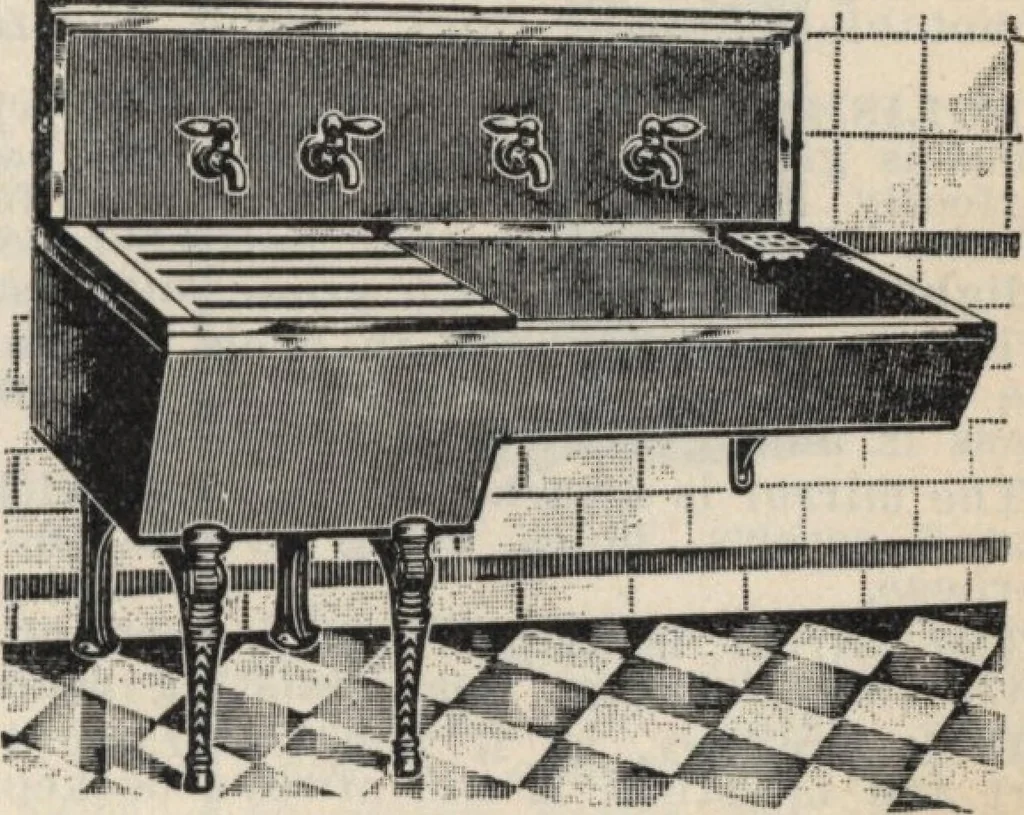 An illustration from Alladin homecraft market place, 1915, leaf 86