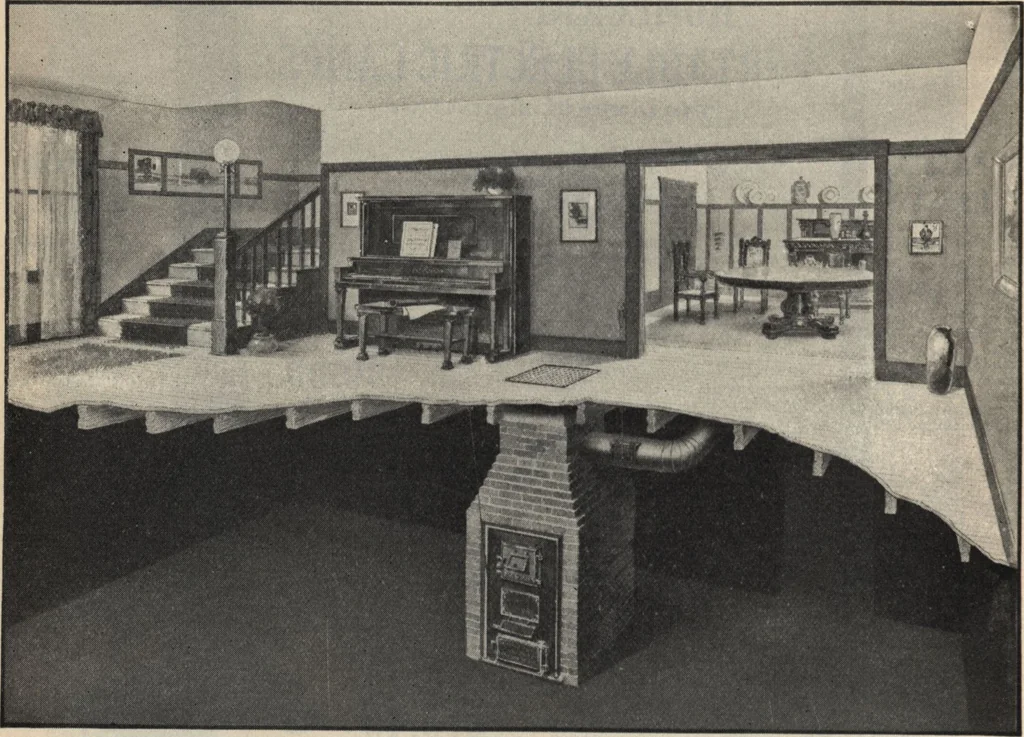 An illustration from Alladin homecraft market place, 1915, leaf 95
