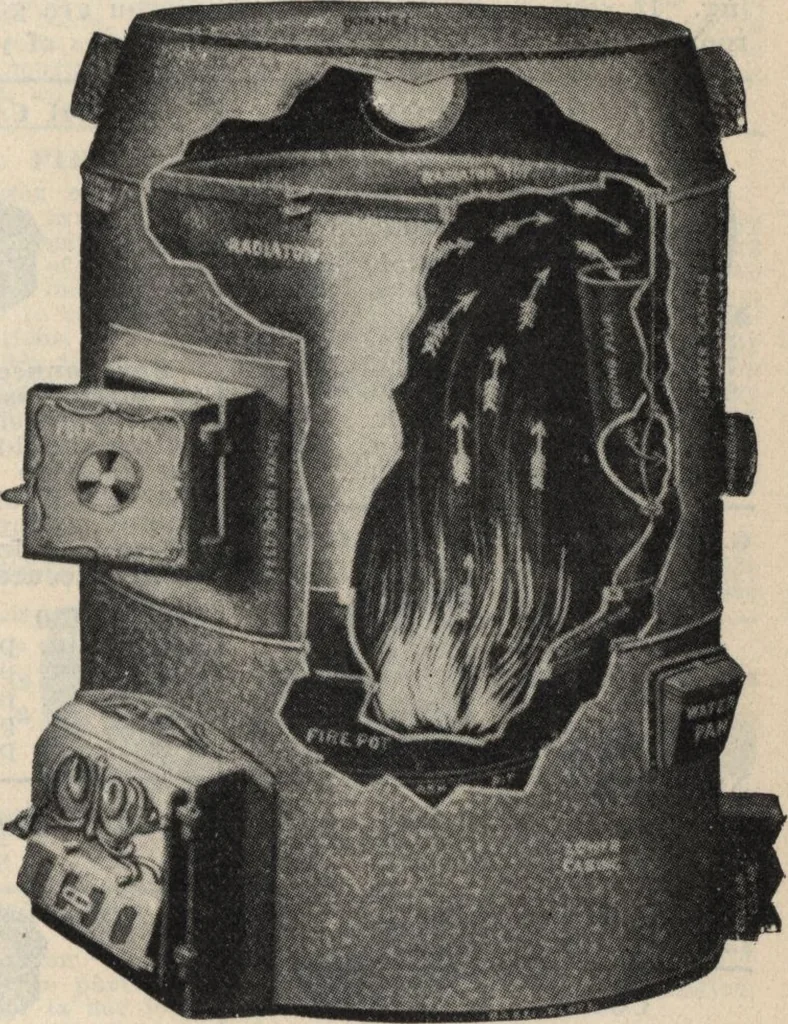 An illustration from Alladin homecraft market place, 1915, leaf 98