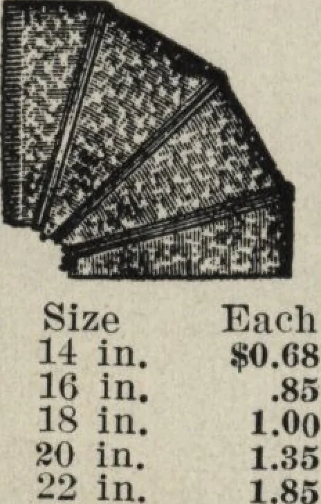 An illustration from Alladin homecraft market place, 1915, leaf 99