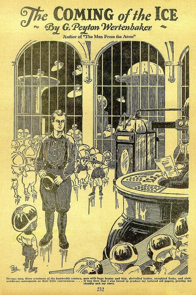 An illustration from Amazing Stories Volume 01 Number 03, 1926, leaf 40