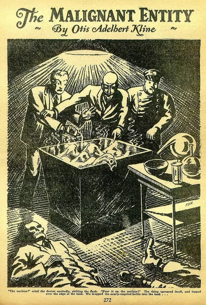 An illustration from Amazing Stories Volume 01 Number 03, 1926, leaf 80
