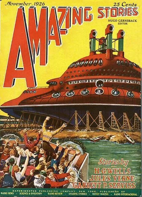 An illustration from Amazing Stories Volume 01 Number 08, 1926, leaf 0