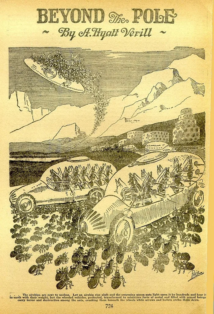 An illustration from Amazing Stories Volume 01 Number 08, 1926, leaf 52