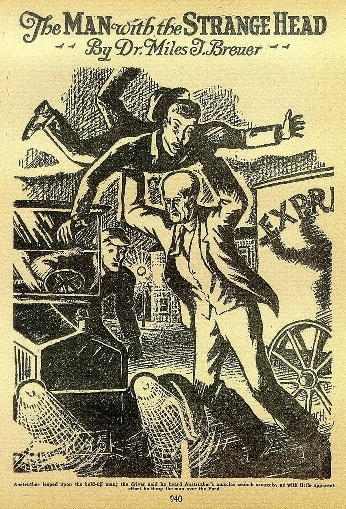 An illustration from Amazing Stories Volume 01 Number 10, 1927, leaf 68
