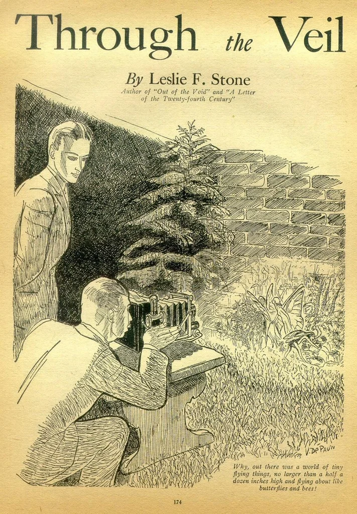 An illustration from Amazing Stories Volume 05 Number 02, 1930, leaf 78