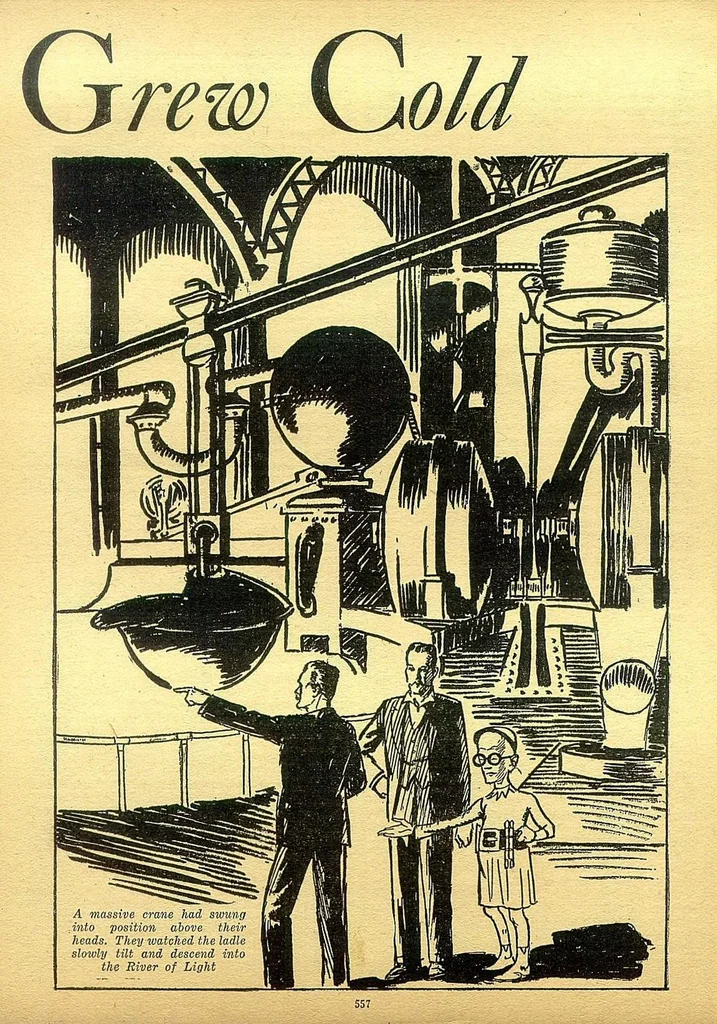 An illustration from Amazing Stories Quarterly, Vol. 2, No. 4 (Fall 1929), 1929, leaf 126