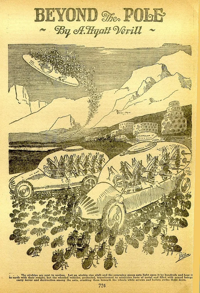 An illustration from Amazing Stories, Vol. 1, No. 8 (November 1926), 1926, leaf 52