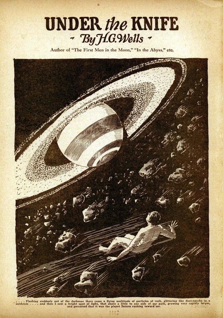 An illustration from Amazing Stories, Vol. 1, No. 12 (March 1927), 1927, leaf 33