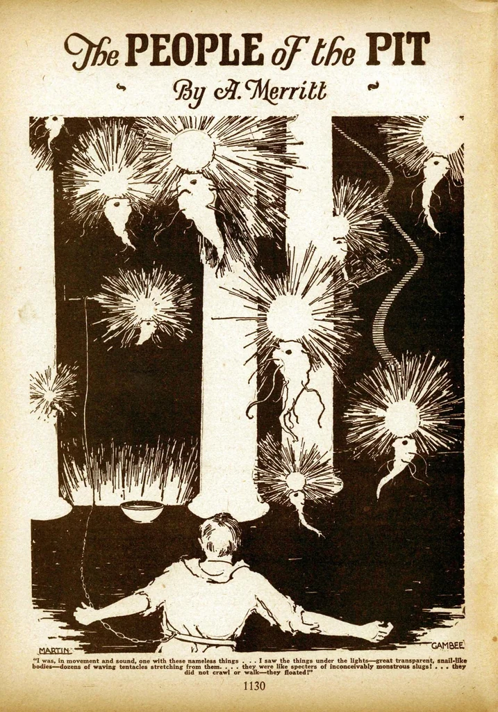 An illustration from Amazing Stories, Vol. 1, No. 12 (March 1927), 1927, leaf 51