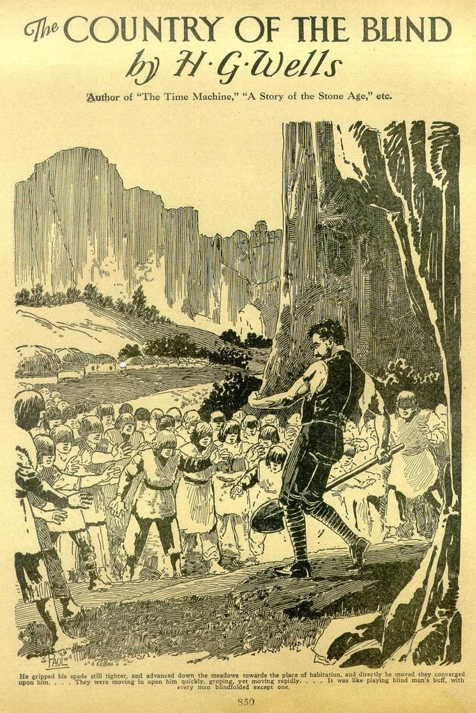 An illustration from Amazing Stories, Vol. 2, No. 9 (December 1927), 1927, leaf 31