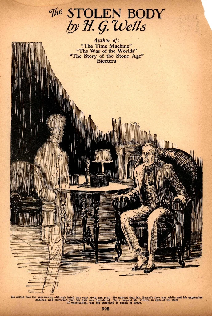 An illustration from Amazing Stories, Vol. 2, No. 10 (January 1928), 1928, leaf 79