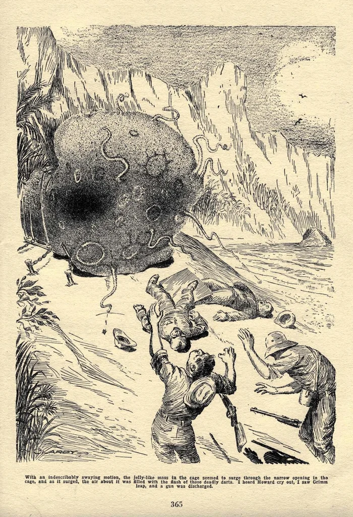 An illustration from Amazing Stories, Vol. 4, No. 4 (July 1929), 1929, leaf 78