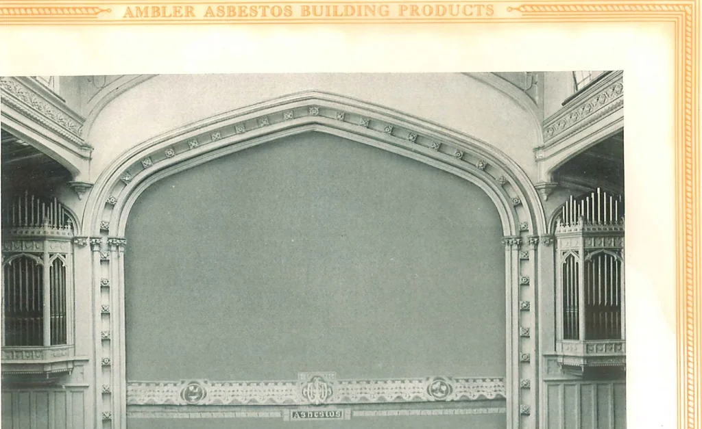 An illustration from Ambler Asbestos Building Lumber, 1922, leaf 12