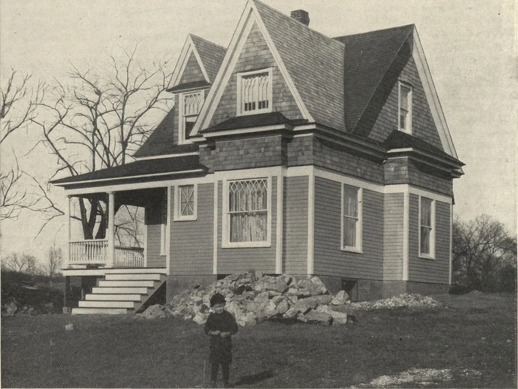 An illustration from American carpenter and builder, august 1906, 1906, leaf 47