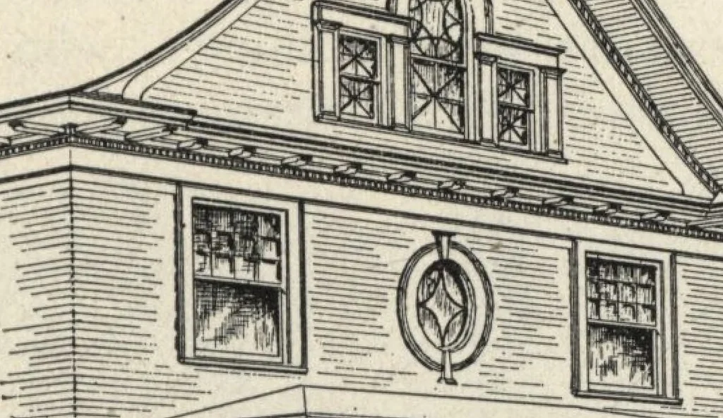 An illustration from American carpenter and builder, august 1906, 1906, leaf 50