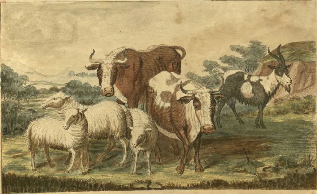 An illustration from American Drawing Magazine 1805, 1805, leaf 11