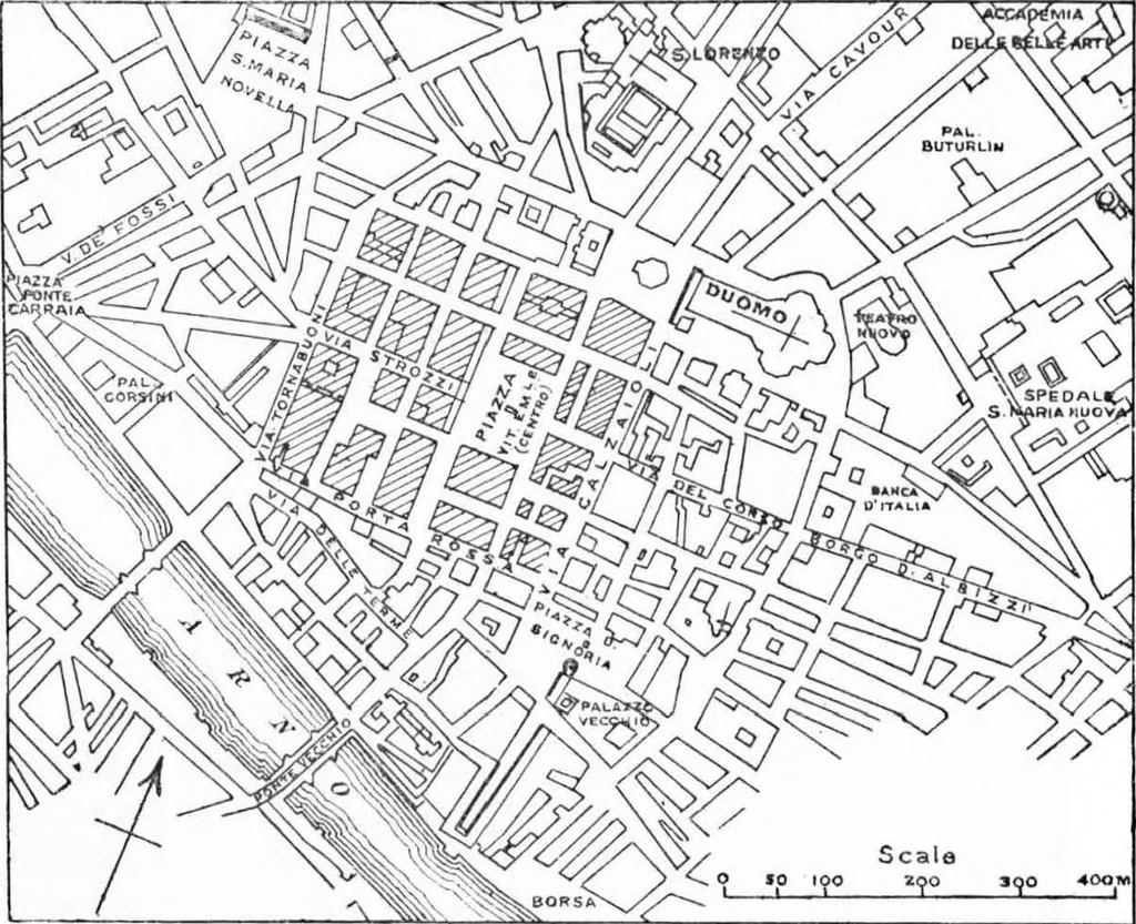 An illustration from Ancient town-planning, 1913, leaf 102