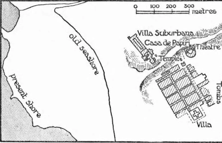 An illustration from Ancient town-planning, 1913, leaf 108