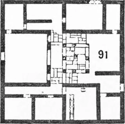 An illustration from Ancient town-planning, 1913, leaf 123