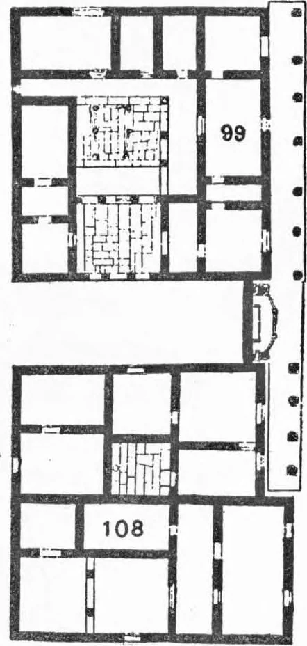 An illustration from Ancient town-planning, 1913, leaf 123