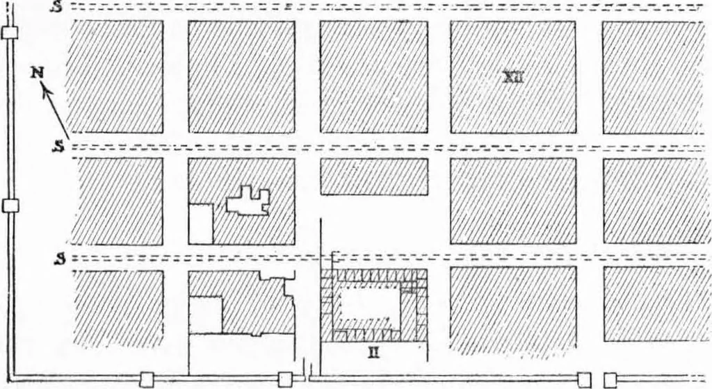An illustration from Ancient town-planning, 1913, leaf 129