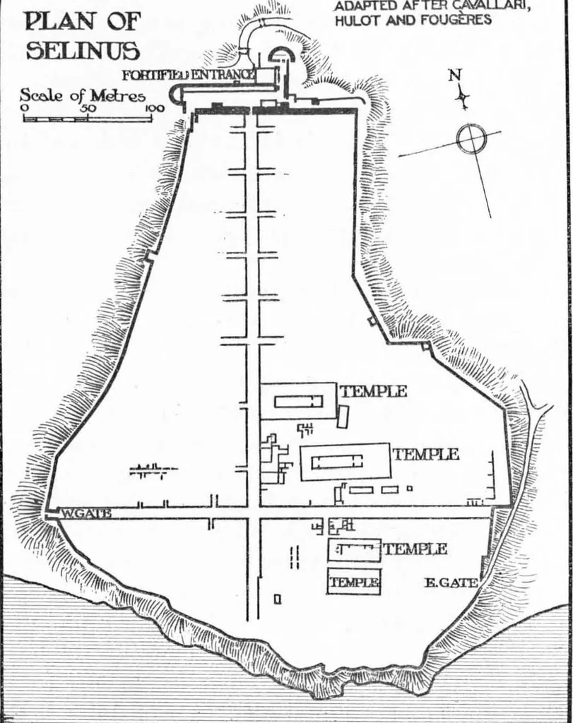 An illustration from Ancient town-planning, 1913, leaf 37