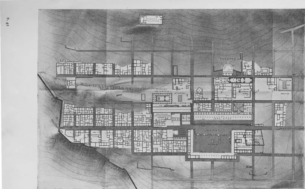 An illustration from Ancient town-planning, 1913, leaf 46