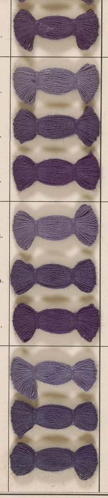 An illustration from Aniline colors on cotton yarn, leaf 18