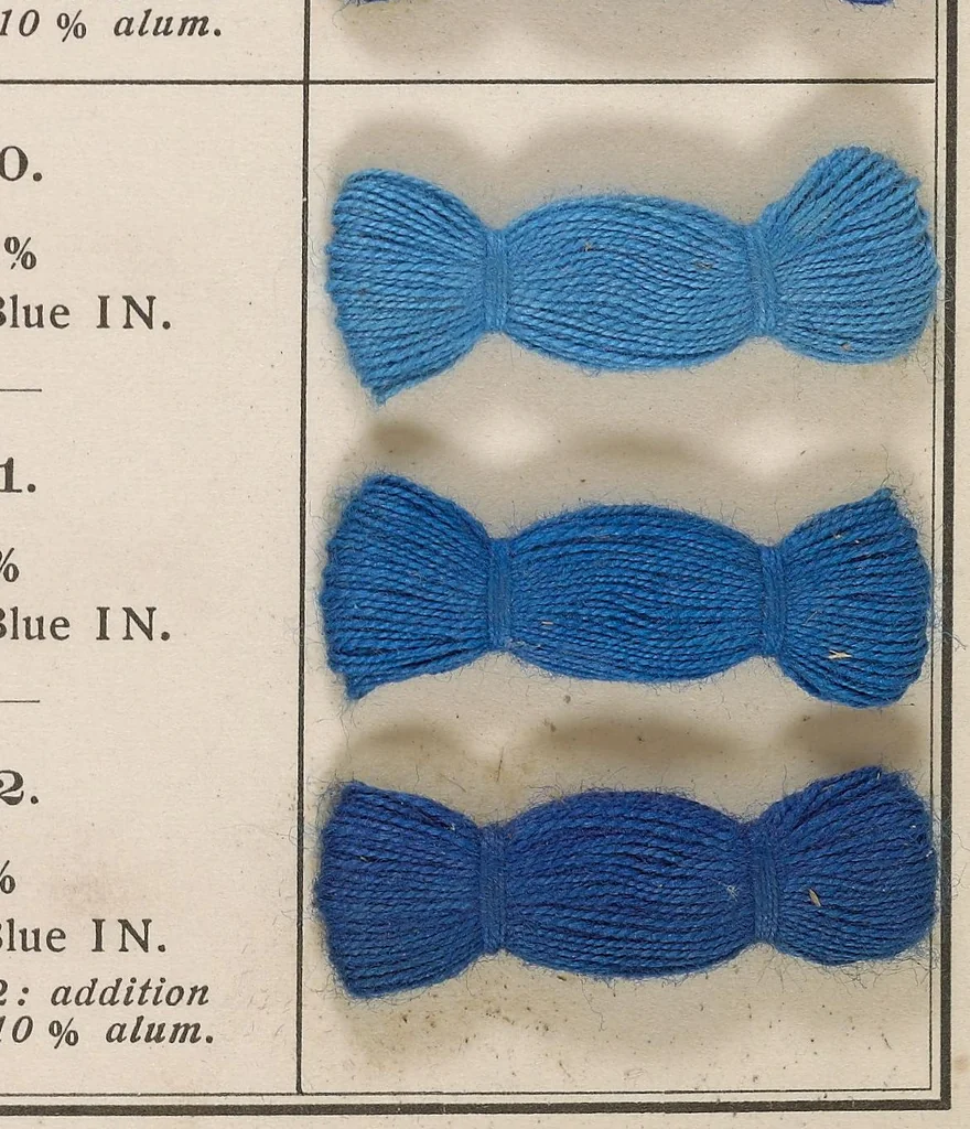 An illustration from Aniline colors on cotton yarn, leaf 20